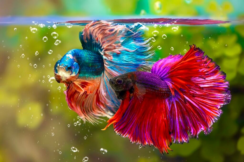 How long can betta fish typically survive without food?