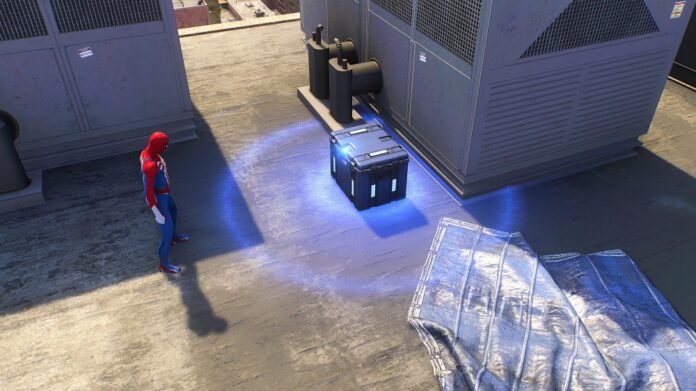 How many tech crates are in spider man 2
